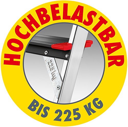 Hailo 8010-501 Alu-Sicherheits-Haushaltsleiter Championsline 225 (Alte Ausführung) - 7