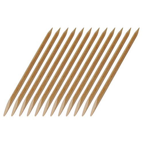 NAILFUN Pack of 12 Cuticle Sticks 120 mm