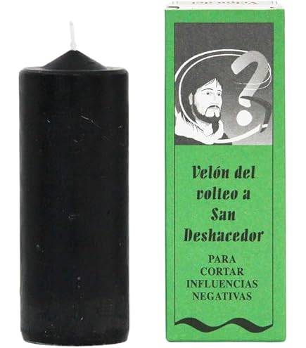 Las Bougies De Mariano Voile Rituel, Deux Couleurs, Archange