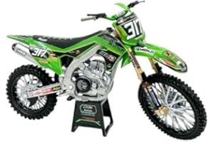 NewRay Moto Miniature Kawasaki KXF Bud Racing Team 24 Réplica 317 1/12e