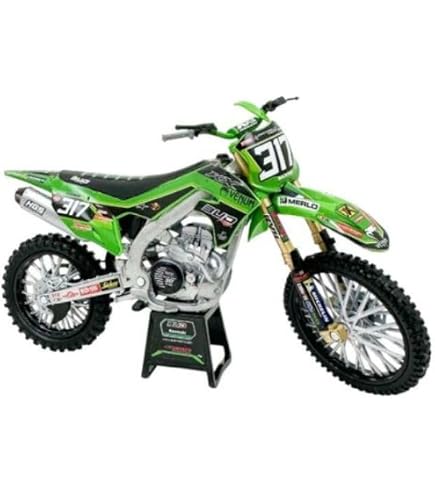 WELLY KAWASAKI KX 250F 1:10 DIE CAST METAL NEW IN BOX LICENSED MOTORCYCLE
