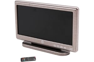 WANGCL Domek dla lalek TV 1/12 Miniaturowy telewizor z pilotem do mebli Barbie Domek dla lalek Akcesoria