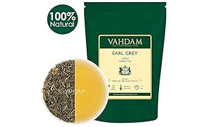 Foglie Di T&egrave; Verde Dell' Himalaya Earl Grey, 200g (100 tazze) | T&egrave; Verde Darjeeling di alta qualit&agrave; mescolato con estratti naturali di bergamotto | Green Tea dall'India