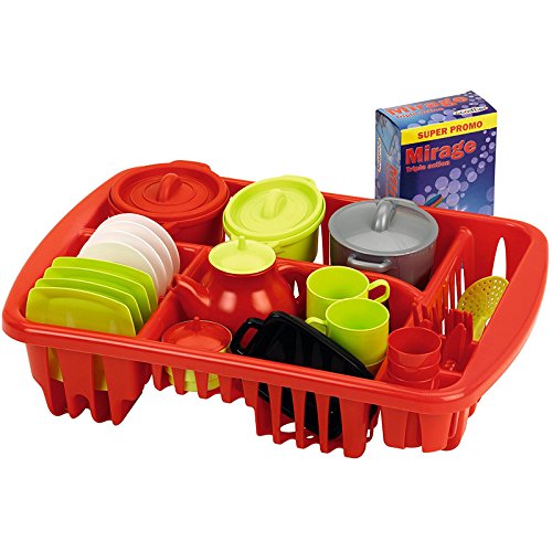 Preisvergleich Produktbild Unbekannt Geschirrset im Abtropf-Gitterkorb