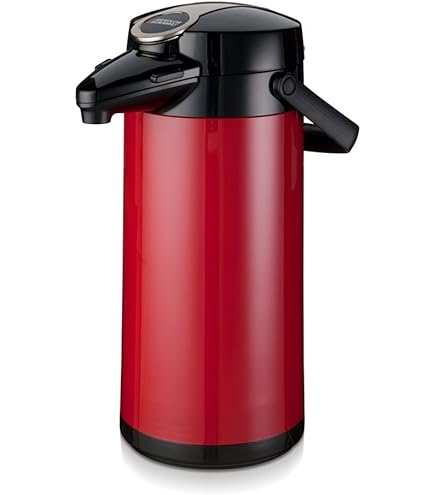 Bonamat Pumpkanne Airpot Furento 2,2 L Edelstahl Violett/innen Stahl NEU