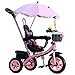 Produktbild Kinder Dreirad mit Vollreifen 3-in-1 für 6 Monate bis 6 Jahre Alt Junge und Mädchen Trikes mit Sonnenschirm Sitz Kann Drehen