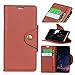 Produktbild Casefirst Huawei P10 Lite PU Case, Back Shell Backcover Bumper Flip Cover-Brown