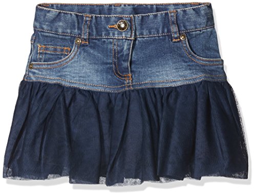 boboli 454126 Falda, Azul (Blue), 98 (Tamaño del Fabricante:98cm) para Niñas