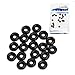 Produktbild Marke neuen 100 PCS Angeln rund Rig Ring Rigs Haken Karpfen Terminal Gewinde Boilie Quick Change O Ringe 3,8 mm matt Tackle