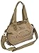 Produktbild HAROLD'S Damen Handtasche im Vintage-Look aus Canvas mit hochwertigem Echt-Lederbesatz und Retro Print (4536)