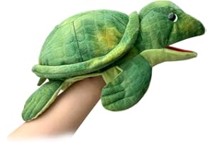 LOMTRATS Meerestier-Handpuppen für Kinder, Kleinkinder umfassen Haie, Wale usw. mit beweglichen offenen Mündern, perfekt zum Geschichtenerzählen,Geburtstagsgeschenke