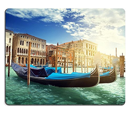 luxlady Naturkautschuk Mousepads Bild-ID 31013934 Gondeln in Venedig Italien