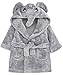Produktbild Lora Dora Bademantel mit Kapuze, Mädchen / Jungen, 3D-Tierkapuze Gr. 6-12 Monate, Grey - Elephant