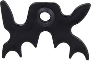 HILAI Billard/Pool Billard Queue Zubehör: Slip-On/tragbarer Moosehead-Brücke Kopf, Kunststoff