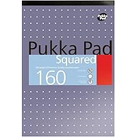 A4 5mm Squared Ruled Pads 80GSM 160 Pages (Single)