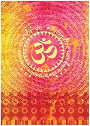 Tree Free Om Sweet Om Greeting Card