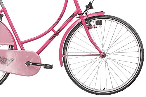 Hollandrad 28“ Bermuda Valencia Stadtrad Damen Holland Fahrrad Citybike Beleuchtung Gepäckträger Rücktrittbremse - 3
