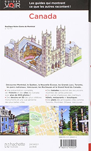 Book's Cover of Guide Voir Canada