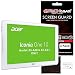 Produktbild Techgear® Displayschutzfolie für Acer Iconia One 10 Modell B3–A30, transparente Folie, LCD-Schutzhülle mit Reinigungstuch und Karte zum Anbringen, 3 Stück
