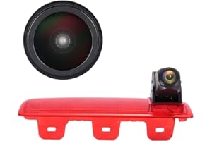 BERLINGAN 18mm Objectif de qualité supérieure Lampe Frein Voiture caméra de recul Feux Stop Remplacement pour Renault Dacia Dokker Logan MCV Express Box 62180802、89037432、8200690117