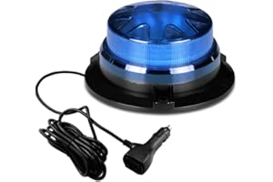 ADAURIS Flashing Beacon for Vehicles Recovery Lights Car Led Interior Lights Beacon Lights Led Flashing Beacon Lights 12V for Car Truck Strobe Lights for Vehicles-Blue