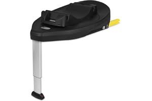 Lionelo Astrid i-Size Base Plus ISOFIX-Bas för Babyskydd med 180° Rotation | Snabb Klickmontering, Visuella Installationsindikatorer, Infällbart Stabiliseringsben, Kompatibel med Astrid i-Size