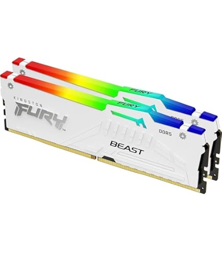 TeamGroup T-Force Delta RGB 16GB 5200MHz (5200MT/s) CL40 White