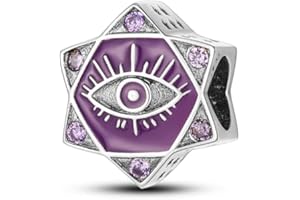 TINSLO Charms Abalorios Colgante para mujer, plata de ley 925, compatible con pulseras y collares Pandora, compatible con pulseras europeas para mujeres y niñas B1