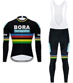 Tuta Da Ciclismo Invernale Uomo UGLY FROG - Manica Lunga Termica Con Pantaloni Bib
