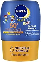 Nivea Sun Kids Lait Protecteur Format Voyage Fps50+ 50 ml - Lot de 2