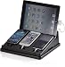Produktbild Officemate OIC Universal multi-device Ladestation für Smartphones und Tablets, Schwarz (22505)