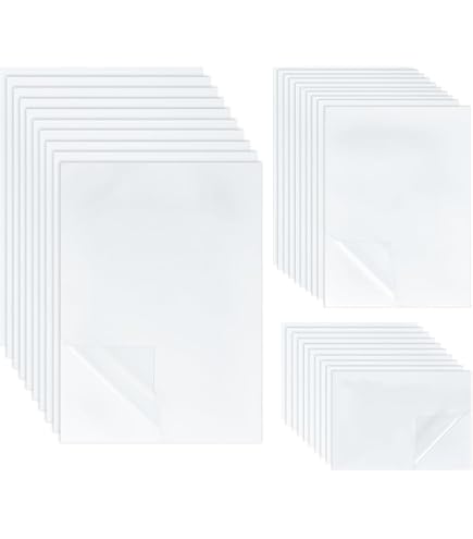 Fogli Di Laminazione Autoadesivi A4 Lucidi - 90 Micron, Confezione Da 50 - Foto 5