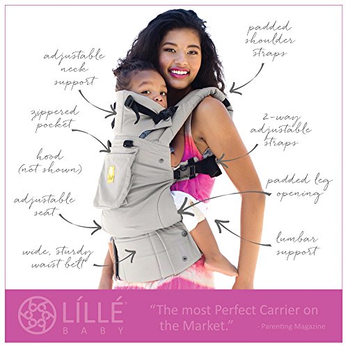 SECHS Positionen, 360° Ergonomische Baby & Kindstrage von LILLEbaby – Original - 3