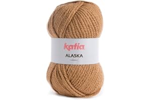 Lanas Katia Alaska Ovillo de Color Camel