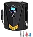 Produktbild Digital-Reifen-Inflator-Pumpe, tragbare Luftkompressor-Pumpe 150PSI Auto-Reifen-Pumpe 12V Selbstabschaltung mit Notled Beleuchtung und langem Kabel für Auto-Fahrrad-Motorrad-Basketball und andere