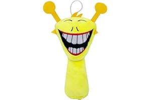 Super JAKES Sprunki Plush, Sprunki Game Plush Toys, Soft Stuffed Animal Pillow Figure Doll, Christmas Birthday Gifts for Adult Kids (Yellow-A)