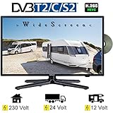 led tv 26 zoll full hd mit dvb-s2 Das Gerät hat einen Multispannungsanschluss, welcher Spannungen von 11Volt - 24Volt verarbeitet. Er ist somit auch geschützt vor den üblichen Spannungsschwankungen die in einen Fahrzeug auftreten können. Das Gerät kann ohne zusätzlichen Wandler an 12-24 Volt betreiben werden und ist somit ideal für den Einsatz z.B. in Ihrem Wohnmobil. Kompakten Abmessungen (nur 50,1 cm breit), der erweiterte Spannungs- und Themperaturbereich sowie der stabile, hochwertige mechanische Aufbau des Gerätes.