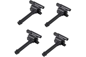 HZTWFC Bobina de encendido de 4 piezas Apto OEM # NEC100730L NEC000120L NEC000120 NEC100730 Para Land Rover Freelander MG TF ZR ZS ZT MGF Rover 25 45 75 200 400 FSO