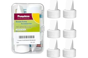 PUMPMOM-US PumpMom Duckbill Valves for Spectra and Motif Luna, Replacement Duckbill Valves for Spectra S1 S2 9 Plus SG Pumps (Not Original S2 Accessories) (6 Count)