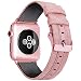 Produktbild mAjglgE Uhrenarmband für Apple iWatch, Echtleder-Ersatzarmband für Apple iWatch 1/2/3/4 42mm Lilac Colour