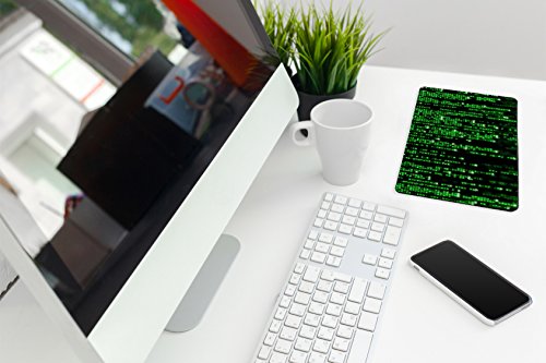 Silent Monsters Mauspad Größe L (35 x 26 cm), Design: matrix - 3