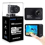EDICIÓN ESPECIAL DE AKASO V50 PRO: asociación de AKASO con el programa Leave No Trace y el lanzamiento de una edición especial de la cámara de acción 4K V50 Pro. Una parte de cada venta de cámaras de edición especial irá directamente a apoyar el Leave No Trace. Regalo idea para cumpleaños y el verano.