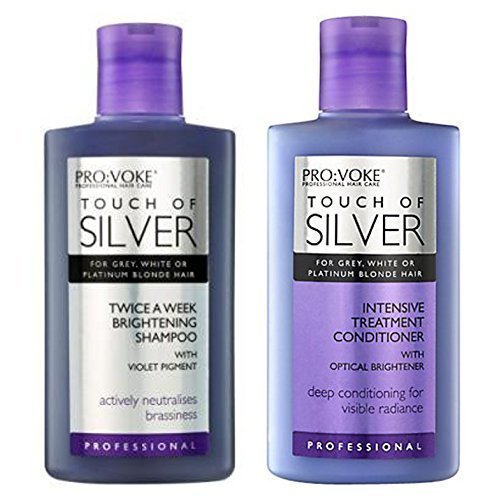 Champú y acondicionador intensivo Touch of silver - 150 ml. por envase