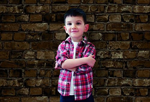 Ella Bella Photography Backdrops Aged Brown Brick 1.22 x 3.65m (4ft x 12ft)