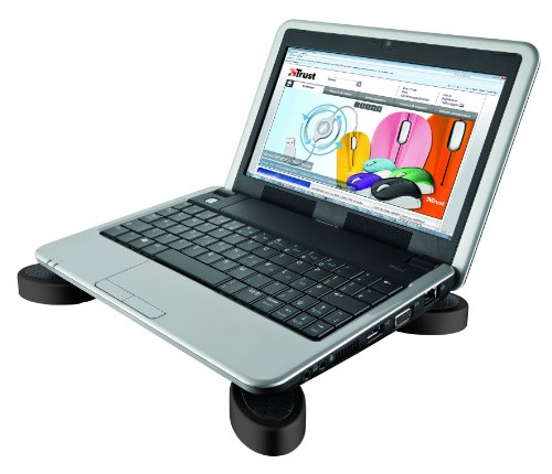 Trust Xstream Faltbarer Notebookständer 35,6 cm (14 Zoll) mit Lüfter schwarz - 6