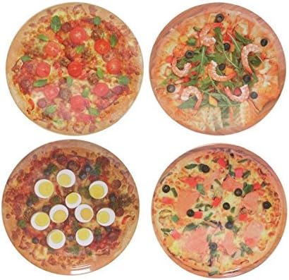 Set 4 Plate Pizza 4 Mod. 20 Cm.