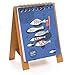 Produktbild Rosepoem 2019 Tischkalender Mini Desktop Fodable Stundenplan Office-Notizblockkalender - # 29, Fisch