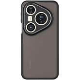 Microcase Huawei Pura 80 Pro/Huawei Pura 80 Pro Plus Luna Serisi K&ouml;şe Korumalı Sert Rubber Kılıf - AL3422 Siyah