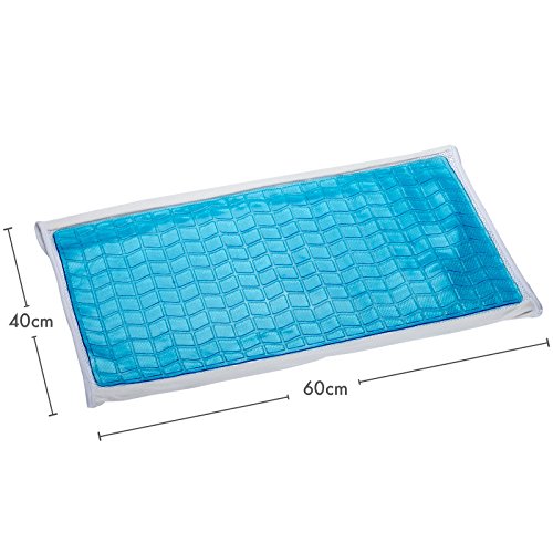 sofi Gelkissen Überzug | Cooling Effekt für jedes Kopfkissen | Mit innovativer Gel-Beschichtung | Kühlendes Gel-Pad wirkt druckentlastend | Für Seiten-, Rücken & Bauchschläfer | Maße: 60×40 cm - 4