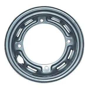 NIKAVI WR01 Wheel Rim Compatible For Honda Activa Old Models (Silver)